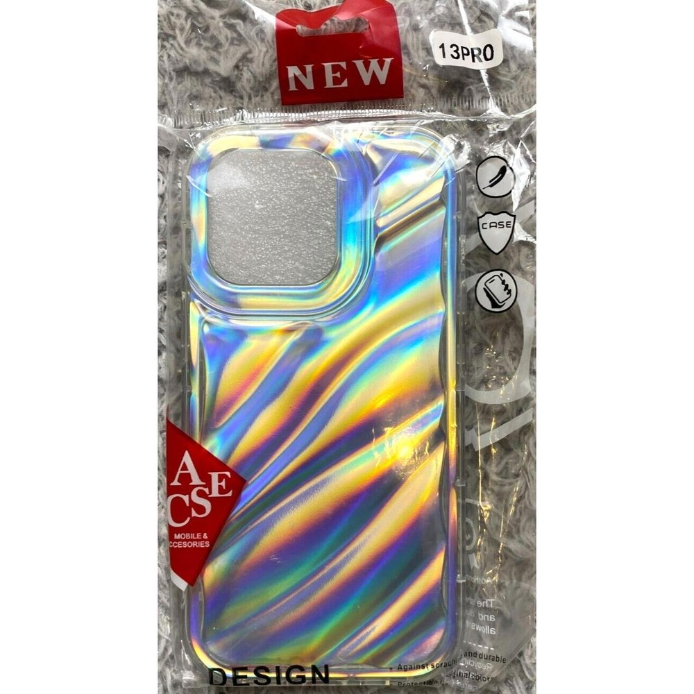 iPhone 13 Pro Case Clear‎ Iridescent 6.1"  NEW